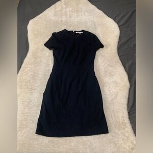 Diane Von Furstenberg Womens Blue Short Sleeve Business Dress‎ Size 6